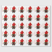 Happy Birthday Sheriff Gift Wrap Cadeaupapier (Vlak)