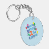 Happy Birthday Sleutelhanger (Voorkant Links)