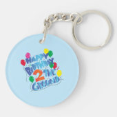 Happy Birthday Sleutelhanger (Achterkant)