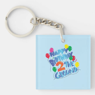 Happy Birthday Sleutelhanger