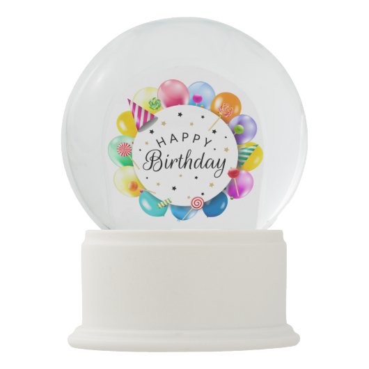 Happy Birthday Sneeuwbol (Voorkant)