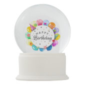 Happy Birthday Sneeuwbol (Achterkant)