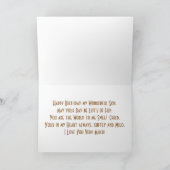 Happy Birthday Son Kaart (Binnen)