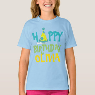 Happy Birthday Specialized Polka Dot Party Pet T-shirt
