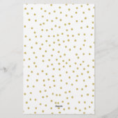 Happy Birthday Stationery Briefpapier (Achterkant)