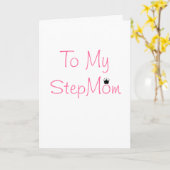 Happy Birthday StepMom! Kaart (Gele Bloem)