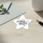 Happy Birthday Ster Sticker