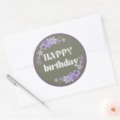 Happy Birthday Sticker (Envelop)
