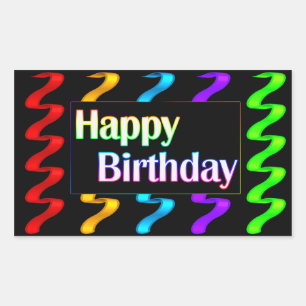Happy Birthday Stickers