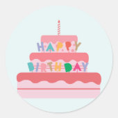 Happy Birthday Stickers (Voorkant)