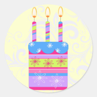 Happy Birthday Stickers