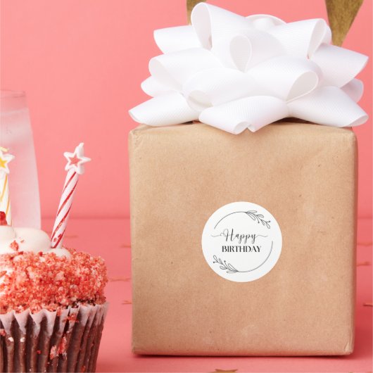 Happy Birthday Stickers (Feest)