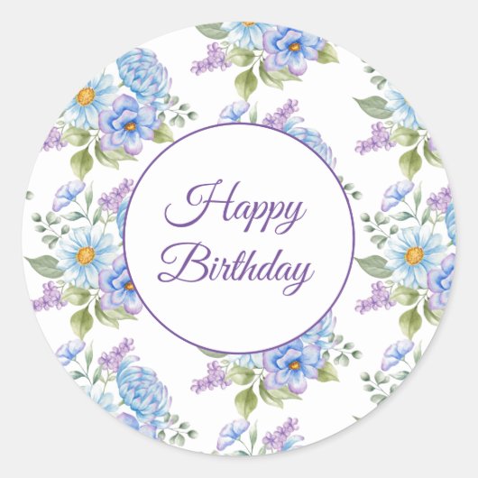 Happy Birthday Stickers (Voorkant)