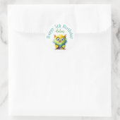 Happy birthday stickers gepersonaliseerd (Tas)