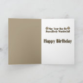 Happy Birthday - Stone Paws - Jack Russell Kaart (Binnen)