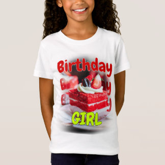 Happy Birthday T Shirt Girl