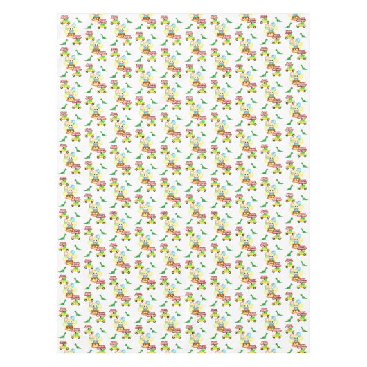 Happy Birthday Tablecloth Alligator Tafelkleed (Voorkant)