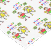 Happy Birthday Tablecloth Twins Tafelkleed (Gekanteld)