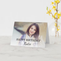 Happy Birthday Teen Girl Foto ouders Siblings