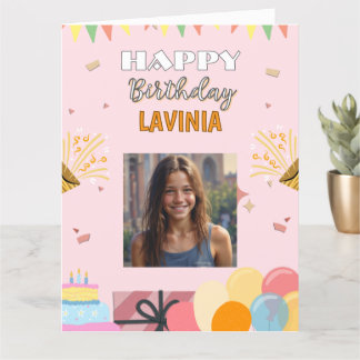 Happy Birthday Teenager Girl, voor dochter Kaart