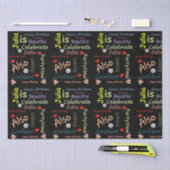 Happy Birthday Tissue Paper Julia Tissuepapier (Craft)