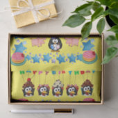 Happy Birthday Tissue Paper Penguin Tissuepapier (Geschenk)