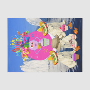 Happy Birthday Tissue Paper Polar Beer Tissuepapier