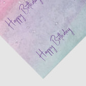 Happy Birthday Tissuepapier (Detail)