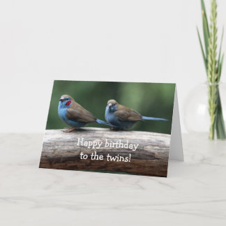 Happy birthday to the twins! kaart