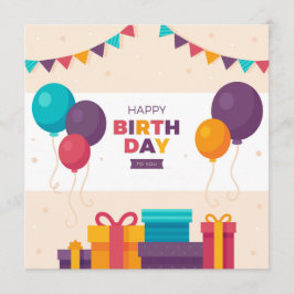 Happy Birthday To You Kaart