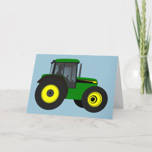 Happy Birthday/Tractor Art Kaart