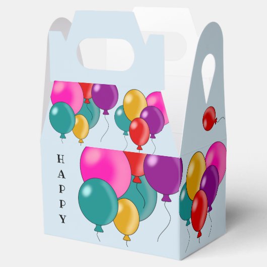 Happy Birthday Treats Goodies Zoet Bedankdoosjes (Geopend)