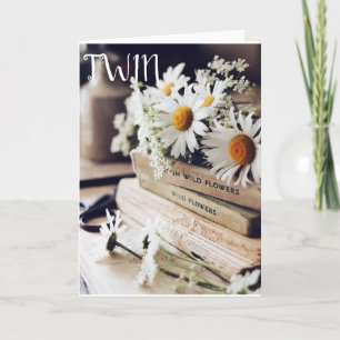 "HAPPY BIRTHDAY" ***TWEELINGSIS*** VERJAARDAG KAAR FEESTDAGEN KAART