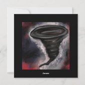 HAPPY BIRTHDAY TWISTER FEESTDAGENKAART (Achterkant)