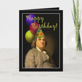 Happy Birthday uit Ben Franklin Kaart