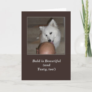 Happy Birthday uit het Man van de Dog Wenskaart Ba Kaart
