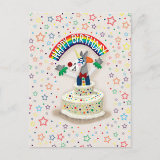 Happy Birthday Unicorn Briefkaart