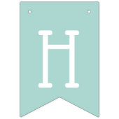 Happy Birthday Unicorn Vlaggetjes (Tweede vlag)