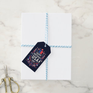 Happy Birthday Verenigde Staten 250 Cadeaulabel