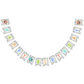 Happy Birthday Voetballen Bunting Banner (Alle)