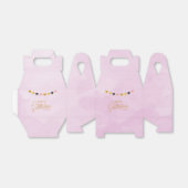 Happy Birthday voor haar Bedankdoosjes (Uitgevouwen)