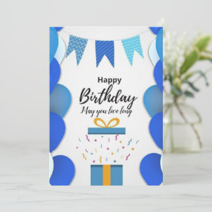 Happy Birthday voor jou Feestdagenkaart