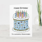 Happy Birthday voor Meteoroloog Kaart (Voorkant)