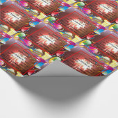 Happy Birthday voor ons Art Print Cadeaupapier (Hoek)