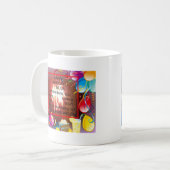 Happy Birthday voor ons Art Print Koffiemok (Voorkant links)