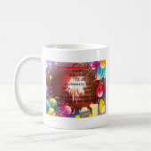 Happy Birthday voor ons Art Print Koffiemok (Links)
