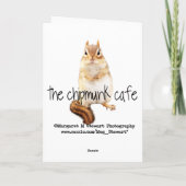 Happy Birthday Waterval Scene Kaart (Achterkant)