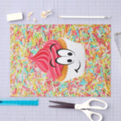 Happy Birthday-Weefpapier — cupcake Tissuepapier (Craft)