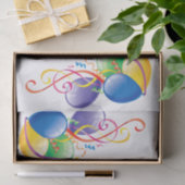 Happy Birthday-weefselballonnen Tissuepapier (Geschenk)