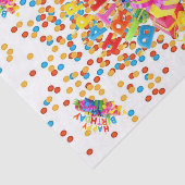 Happy Birthday-weefselpaper Tissuepapier (Detail)